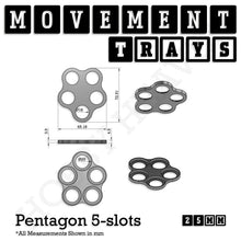 Load image into Gallery viewer, 25mm Movement Trays for Tabletop Games | Waargaming | Full Range - ModelBricks
