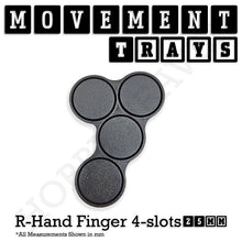 Load image into Gallery viewer, 25mm Movement Trays for Tabletop Games | Waargaming | Full Range - ModelBricks
