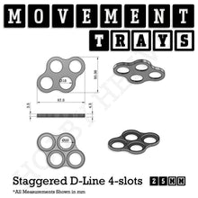 Load image into Gallery viewer, 25mm Movement Trays for Tabletop Games | Waargaming | Full Range - ModelBricks
