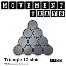 Load image into Gallery viewer, 25mm Movement Trays for Tabletop Games | Waargaming | Full Range - ModelBricks
