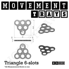 Load image into Gallery viewer, 25mm Movement Trays for Tabletop Games | Waargaming | Full Range - ModelBricks
