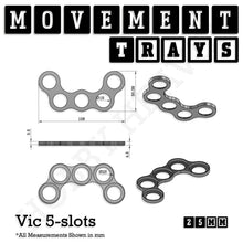 Load image into Gallery viewer, 25mm Movement Trays for Tabletop Games | Waargaming | Full Range - ModelBricks

