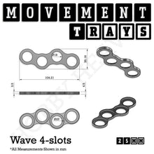Load image into Gallery viewer, 25mm Movement Trays for Tabletop Games | Waargaming | Full Range - ModelBricks
