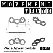Load image into Gallery viewer, 25mm Movement Trays for Tabletop Games | Waargaming | Full Range - ModelBricks
