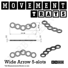 Load image into Gallery viewer, 25mm Movement Trays for Tabletop Games | Waargaming | Full Range - ModelBricks
