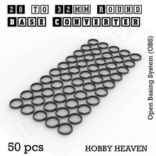 Load image into Gallery viewer, Round Bases Size Converters Round to Round 3d Print Full Range - ModelBricks
