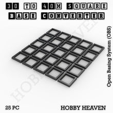 Load image into Gallery viewer, Square to Square Bases Size Converters 3d Print Full Range - ModelBricks
