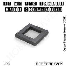 Load image into Gallery viewer, Square to Square Bases Size Converters 3d Print Full Range - ModelBricks
