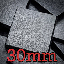 Load image into Gallery viewer, 30mm Square Plain Plastic Bases - ModelBricks
