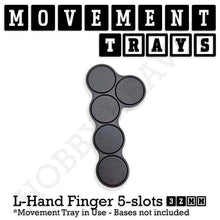Load image into Gallery viewer, 32mm Movement Trays for Tabletop Games | Compatible with Popular Miniatures | Full Range - ModelBricks
