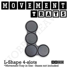 Load image into Gallery viewer, 32mm Movement Trays for Tabletop Games | Compatible with Popular Miniatures | Full Range - ModelBricks
