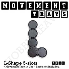 Load image into Gallery viewer, 32mm Movement Trays for Tabletop Games | Compatible with Popular Miniatures | Full Range - ModelBricks
