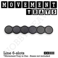 Load image into Gallery viewer, 32mm Movement Trays for Tabletop Games | Compatible with Popular Miniatures | Full Range - ModelBricks
