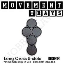 Load image into Gallery viewer, 32mm Movement Trays for Tabletop Games | Compatible with Popular Miniatures | Full Range - ModelBricks
