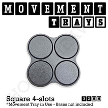 Load image into Gallery viewer, 32mm Movement Trays for Tabletop Games | Compatible with Popular Miniatures | Full Range - ModelBricks
