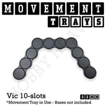 Load image into Gallery viewer, 32mm Movement Trays for Tabletop Games | Compatible with Popular Miniatures | Full Range - ModelBricks
