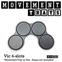 Load image into Gallery viewer, 32mm Movement Trays for Tabletop Games | Compatible with Popular Miniatures | Full Range - ModelBricks

