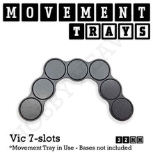 Load image into Gallery viewer, 32mm Movement Trays for Tabletop Games | Compatible with Popular Miniatures | Full Range - ModelBricks
