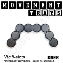 Load image into Gallery viewer, 32mm Movement Trays for Tabletop Games | Compatible with Popular Miniatures | Full Range - ModelBricks
