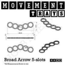 Load image into Gallery viewer, 32mm Movement Trays for Tabletop Games | Compatible with Popular Miniatures | Full Range - ModelBricks
