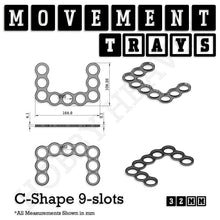 Load image into Gallery viewer, 32mm Movement Trays for Tabletop Games | Compatible with Popular Miniatures | Full Range - ModelBricks
