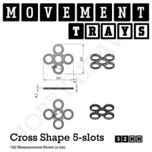 Load image into Gallery viewer, 32mm Movement Trays for Tabletop Games | Compatible with Popular Miniatures | Full Range - ModelBricks
