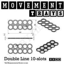 Load image into Gallery viewer, 32mm Movement Trays for Tabletop Games | Compatible with Popular Miniatures | Full Range - ModelBricks
