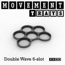 Load image into Gallery viewer, 32mm Movement Trays for Tabletop Games | Compatible with Popular Miniatures | Full Range - ModelBricks
