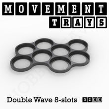 Load image into Gallery viewer, 32mm Movement Trays for Tabletop Games | Compatible with Popular Miniatures | Full Range - ModelBricks
