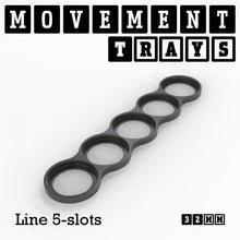 Load image into Gallery viewer, 32mm Movement Trays for Tabletop Games | Compatible with Popular Miniatures | Full Range - ModelBricks
