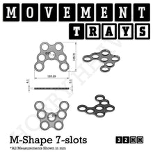 Load image into Gallery viewer, 32mm Movement Trays for Tabletop Games | Compatible with Popular Miniatures | Full Range - ModelBricks
