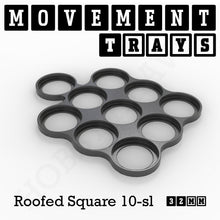 Load image into Gallery viewer, 32mm Movement Trays for Tabletop Games | Compatible with Popular Miniatures | Full Range - ModelBricks
