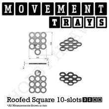 Load image into Gallery viewer, 32mm Movement Trays for Tabletop Games | Compatible with Popular Miniatures | Full Range - ModelBricks
