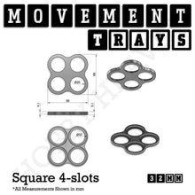 Load image into Gallery viewer, 32mm Movement Trays for Tabletop Games | Compatible with Popular Miniatures | Full Range - ModelBricks
