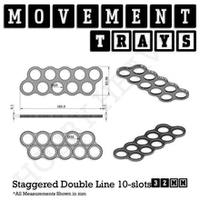 Load image into Gallery viewer, 32mm Movement Trays for Tabletop Games | Compatible with Popular Miniatures | Full Range - ModelBricks
