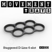 Load image into Gallery viewer, 32mm Movement Trays for Tabletop Games | Compatible with Popular Miniatures | Full Range - ModelBricks
