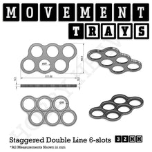 Load image into Gallery viewer, 32mm Movement Trays for Tabletop Games | Compatible with Popular Miniatures | Full Range - ModelBricks
