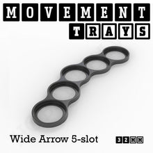 Load image into Gallery viewer, 32mm Movement Trays for Tabletop Games | Compatible with Popular Miniatures | Full Range - ModelBricks
