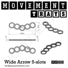 Load image into Gallery viewer, 32mm Movement Trays for Tabletop Games | Compatible with Popular Miniatures | Full Range - ModelBricks
