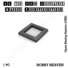 Load image into Gallery viewer, Square to Square Bases Size Converters 3d Print Full Range - ModelBricks
