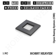 Load image into Gallery viewer, Square to Square Bases Size Converters 3d Print Full Range - ModelBricks
