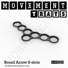 Load image into Gallery viewer, 40mm Movement Trays for 28mm Miniatures | Tabletop Wargames Compatible | Full Range - ModelBricks
