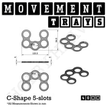 Load image into Gallery viewer, 40mm Movement Trays for 28mm Miniatures | Tabletop Wargames Compatible | Full Range - ModelBricks
