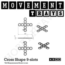 Load image into Gallery viewer, 40mm Movement Trays for 28mm Miniatures | Tabletop Wargames Compatible | Full Range - ModelBricks
