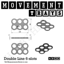 Load image into Gallery viewer, 40mm Movement Trays for 28mm Miniatures | Tabletop Wargames Compatible | Full Range - ModelBricks
