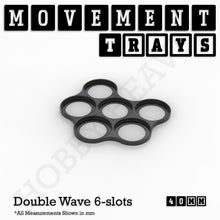 Load image into Gallery viewer, 40mm Movement Trays for 28mm Miniatures | Tabletop Wargames Compatible | Full Range - ModelBricks
