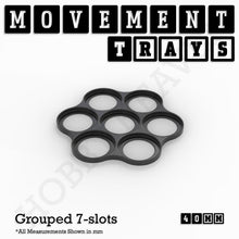 Load image into Gallery viewer, 40mm Movement Trays for 28mm Miniatures | Tabletop Wargames Compatible | Full Range - ModelBricks
