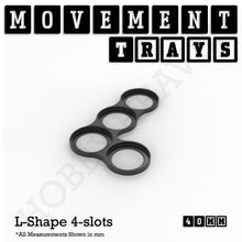 Load image into Gallery viewer, 40mm Movement Trays for 28mm Miniatures | Tabletop Wargames Compatible | Full Range - ModelBricks

