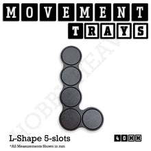 Load image into Gallery viewer, 40mm Movement Trays for 28mm Miniatures | Tabletop Wargames Compatible | Full Range - ModelBricks
