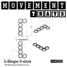 Load image into Gallery viewer, 40mm Movement Trays for 28mm Miniatures | Tabletop Wargames Compatible | Full Range - ModelBricks
